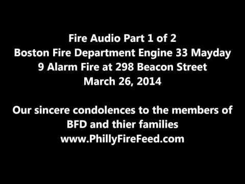 Boston Fire Department Mayday, 2-26-14, Part 1