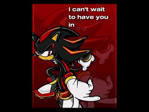 Talk To Me Boy edit (sonic/chili dog & shadow/gun) #edit #sonic #shadow #tiktoktrend