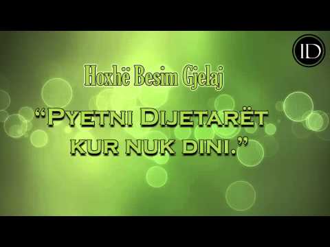 Pyetni Dijetarët kur nuk dini (Hytbe)   Hoxhë Besim Gjelaj