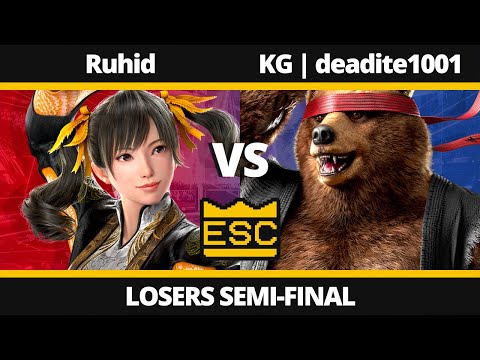 ESC 84 - Losers Semi-Final - Ruhid (Xiaoyu) Vs. KG | deadite1001 (Kuma) - TEKKEN 8 Tournament