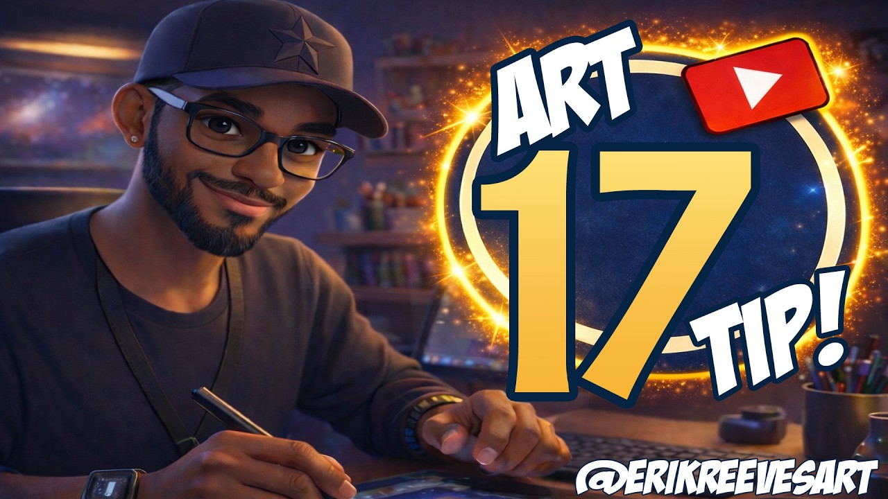 ART TIPS for BEGINNERS #17 (HOW TO DRAW COMICS FROM THE HOOD)