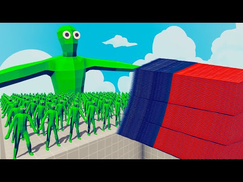 200x ZOMBIES vs EVERY GOD - Totally Accurate Battle Simulator TABS