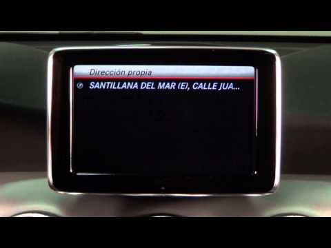 Mercedes-Benz CLA. Modelo 2013. Navegación. COMAND online APS