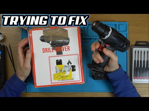 Broken Cordless Drill Driver with No Reverse - Trying to FIX