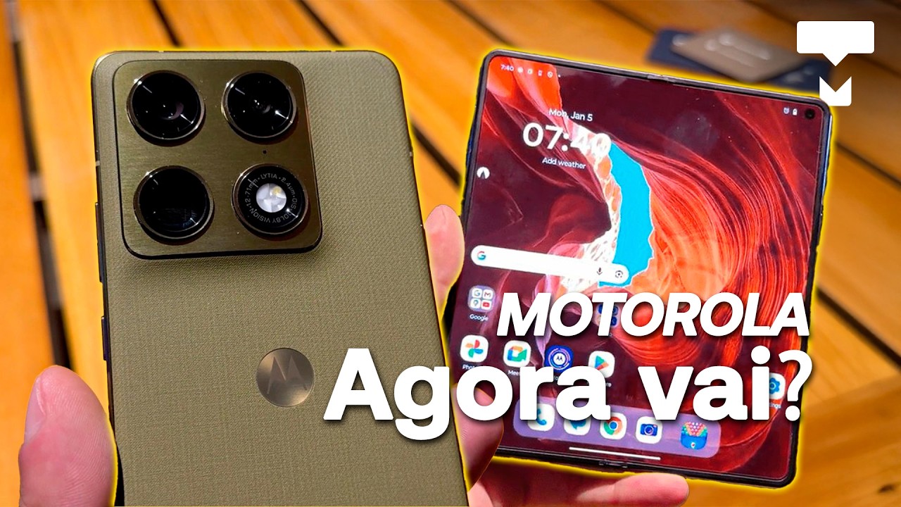 A queda e a ascensão da MOTOROLA: o plano para vencer Samsung e Apple em 2026 tem chance?