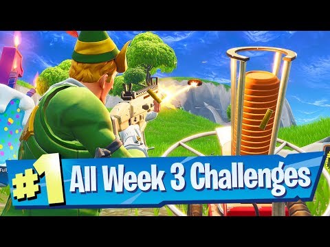 Fortnite SEASON 5 WEEK 3 Challenges Guide (ALL Clay Pigeon Locations!)