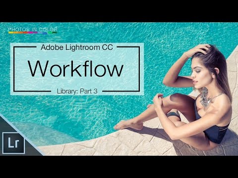 Lightroom 6 / CC Tutorial - The BEST Workflow in Lightroom and Photoshop Video