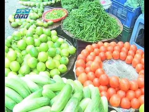 ঈদের আমেজ রয়ে যাওয়ায় পর্যাপ্ত পন্য সরবরাহ থাকলেও রাজধানীর কাঁচাবাজারে নেই ক্রেতা সমাগম