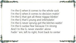 DJ Quik - When You're a Gee Lyrics