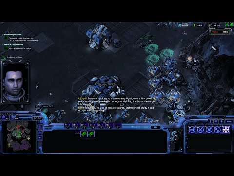 StarCraft 2 Real Scale WoL Mission 7 - Outbreak