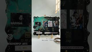 How to make baby keepsake frame #handmade #babykeepsake #resincrafts #resinart