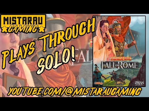 Mista Rau Gaming SOLO! Pandemic: Fall Of Rome