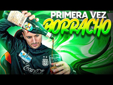 PRIMERA VEZ que ME PONGO BORRACHO POR ARGENTINA 🍾