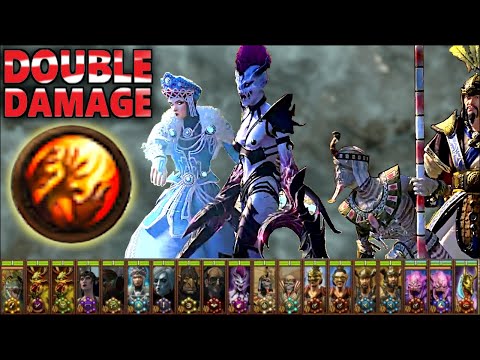 200% Spell Intensity.16 Lores. 1 Army.