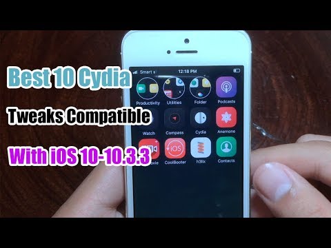 Best 10 New Compatible Cydia Tweaks For iOS 10-10.3.3