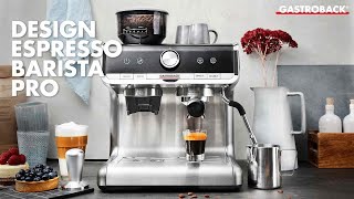 Gastroback 42616 Design Espresso Barista Pro english
