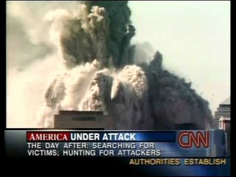 CNN 9/11 LIVE TV Coverage (9/12/01) 9:00 A.M - 9:15 A.M