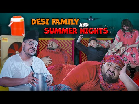 Desi Family & Summer Nights | Unique MicroFIlms | Comedy Skit