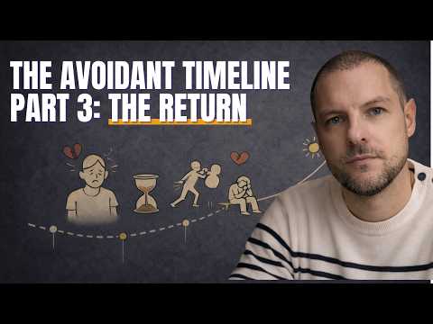 What happens just before an avoidant comes back after a breakup