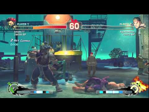 SSF4: Tokido (Akuma) VS Ryukichikun (Ryu)