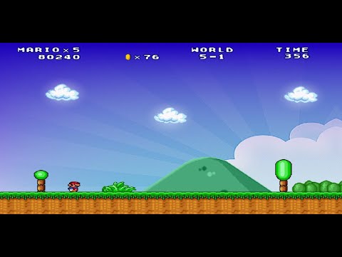 Mario Forever - World 5-1 Theme Extended 10 Mins