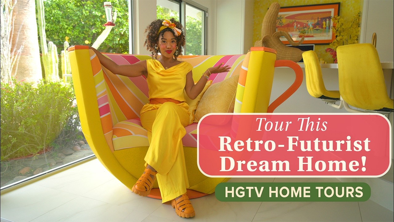 Inside a Playful Palm Springs Home Filled With Color, Pattern & Whimsy | HGTV Home Tours
