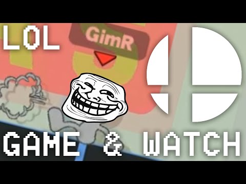 GimR Presents: LOL Mr. Game & Watch - Smash 4 - SSB4 - Smash Wii U