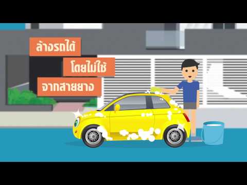 วิธีประหยัดน้ำ