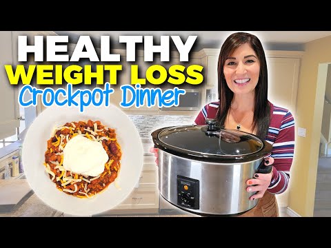 The BEST Healthy & Easy Crockpot Chili Recipe for Weight Loss