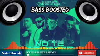 Omy De Oro - No te Asustes Remix Alex Rose - Jay Wheeler - Myke Woods Bass Boosted🕪🎧