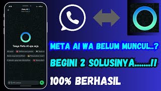 Cara Memunculkan Fitur Meta Ai TerBaru 100% work