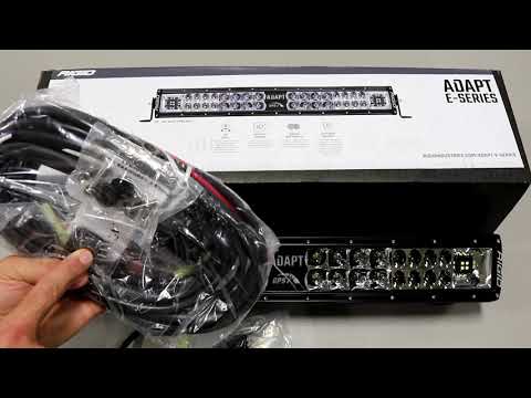 Rigid Industries ADAPT E-SERIES LED Light Bar What's In the Box? #HardRacing #RigidIndustries #RIGID