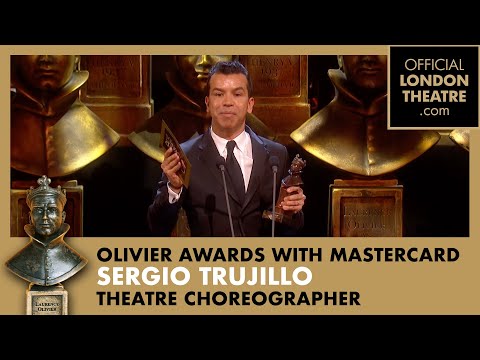 Sergio Trujillo wins Best Theatre Choreographer | Olivier Awards 2015 with Mastercard