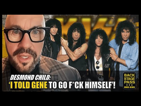 💋Desmond Child on KISS's Mega Hit: 'I Was Made For Loving You' & His Explosive Fallout with Gene!"🔥