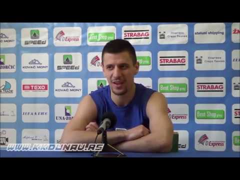 Izjave pred 24.kolo KLS, Dunav - Kolubara