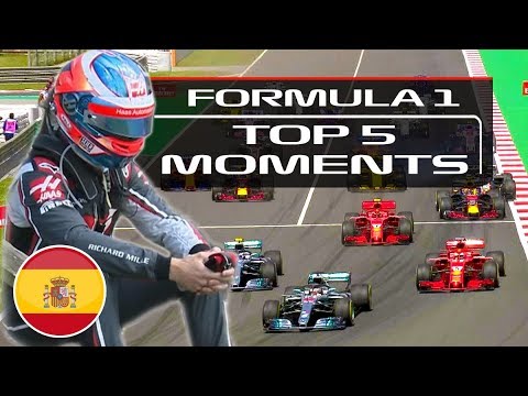 Top 5 Moments From The 2018 F1 Spanish Grand Prix