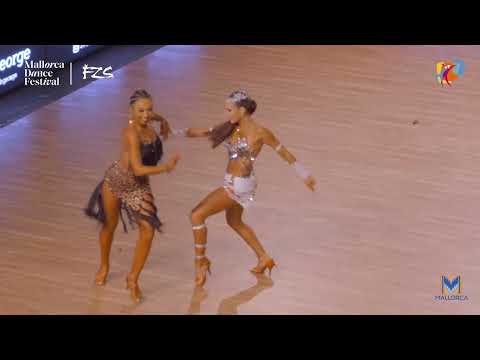 Sofia Calabrese, ITA | Samba | 2025 WDSF European Latin Solo Female  in Calvià, ESP, on 29 March.