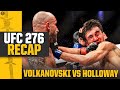 Alexander Volkanovski DOMINATES Max Holloway In Triology | UFC 276 RECAP