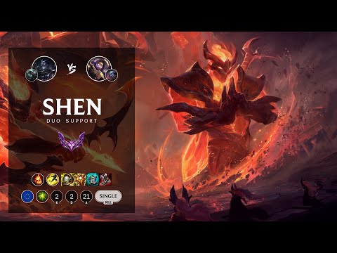 Shen Support vs Blitzcrank - EUW Master Patch 12.11