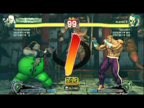SSF4 AE: ToniestOsamu(Rufus) vs sunset01(Sagat) - HD 720p