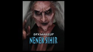 Tutorial SFX Makeup Nenek Sihir