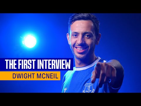 DWIGHT MCNEIL signs for Everton! | First interview with new Blues midfielder