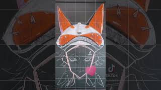 【20230409】【#日曜日はイラストの日】#ミスタリアス#MystaRias#MystArt#MystariASS#MystaWorldWide#にじさんじ#タイムラプス#ショート#shorts