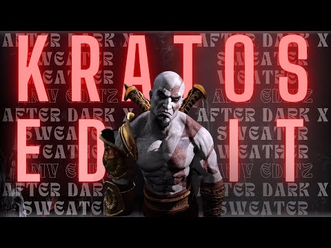 KRATOS-THE DESTROYER OF FATE X After Dark X Sweater Weather | Kratos vs ALL GODS | [GOD OF WAR 4K]