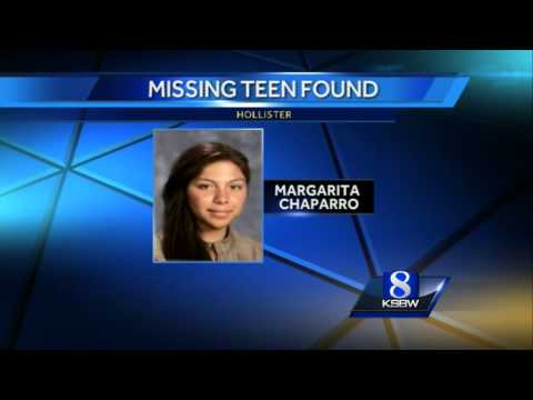 Missing Hollister teen found safe