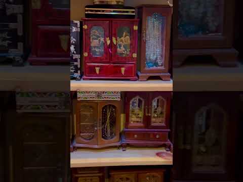 Вся моя коллекция шкатулок. Как я храню свою бижутерию.