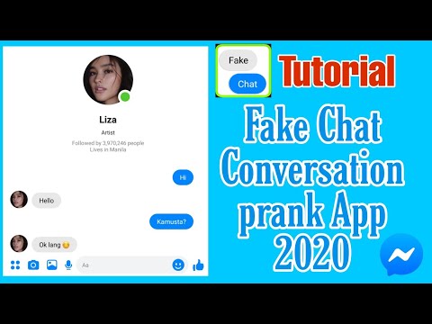 Fake Chat Conversation App | Tutorial - Paano gawin? (2020) Philippines