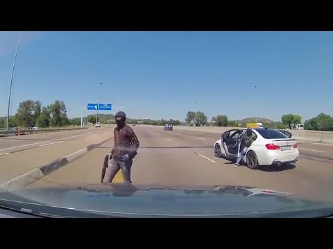 Breaking News: Cash In Transit Highway Robbery In South Africa