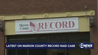 Latest on Marion County Record raid case