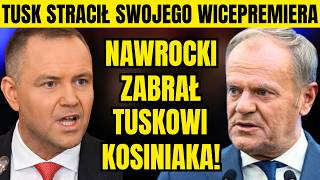TUSK PRZEGRAŁ! NAWROCKI ODEBRAŁ MU KOSINIAKA! KONIEC KOALICJI